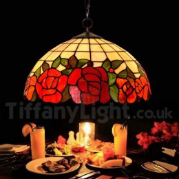 16 Inch Tiffany Pendant Light