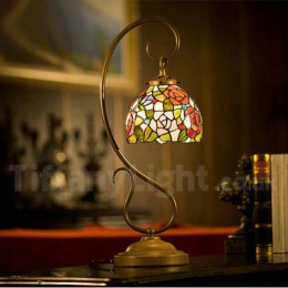 7 Inch Rose Tiffany Table Lamp