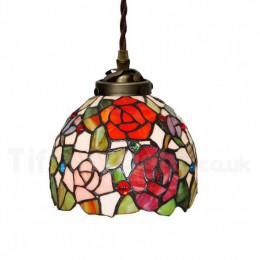 7 Inch Rural Rose Tiffany...