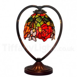 7 Inch Rose Tiffany Table Lamp