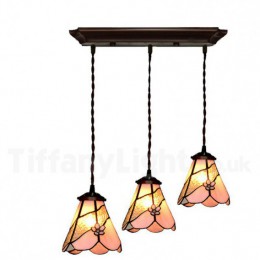 3 Light Tiffany Pendant Light