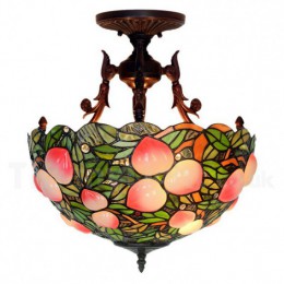 16 Inch Peach Chandelier...