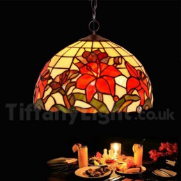 12 Inch Tiffany Pendant Light