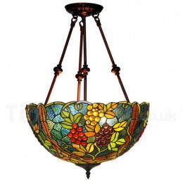 17 Inch Tiffany Pendant Light