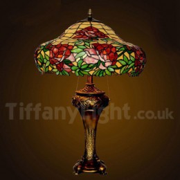 18 Inch Peony Tiffany Table...