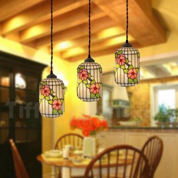 3 Light Tiffany Pendant Light