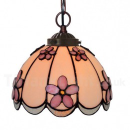 8 Inch Tiffany Pendant Light